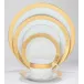 Trianon Gold Rectangular Cake Platter