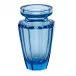 Eternity Vase Aquamarine Lead-Free Crystal, Cut 11.5 cm