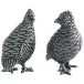 Morning Hunt Standing Quails Salt And Pepper Set