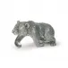 Woodland Creatures Pewter Sleeping Bear Napkin Ring