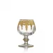 Vetro Gold Brandy Glass 5.5" H x 3" D 12 oz