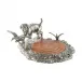 Morning Hunt Labrador And Duck Wine Coaster