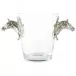 Equestrian Horse Head Glass Ice Bucket