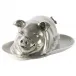 Garden Friends Happy Pig Butter Dish