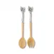 Olive Salad Server Set