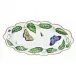 Exotic Butterflies Large Oval Platter 16 in Long