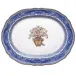 Mandarin Bouquet Oval Platter -Med. 13.75"