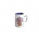 Mandarin Bouquet Mug 4.25"