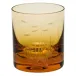 Double Old Fashioned Engraving The Sea Life No. 1 Topaz 12.5 oz