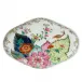 Tobacco Leaf Oval Tray 7.5"