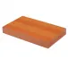 Lacquer Orange Croc Backgammon Set
