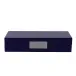 4 x 9 in Navy & Silver Small Storage Box