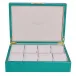 8 x 11 in Green Shagreen Gold W Large Storage Box