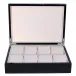 8 x 11 in Black & Silver W Large Storage Box