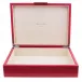 8 x 11 in Pink Shagreen Silver Large Storage Box