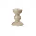 Bobbin Cappuccino Candlestick Small - 10cm