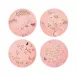 Chinoiserie Pink Coasters Set of 4