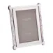 Acrylic Pearl & Silver Photo Frame 5 x 7 in
