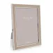 Silver Trim, Cappuccino Enamel Picture Frame 5 x 7 in