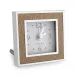 Shagreen Sand Square Alarm Clock