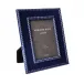 Bobbin Navy Lacquer Photo Frame 5 x 7 in