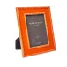 Bobbin Orange Lacquer Photo Frame 5 x 7 in