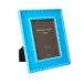 Bobbin Aqua Lacquer Photo Frame 5 x 7 in