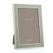 Silver Trim, Sage Enamel Picture Frame