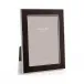 Coffee Snake and Silver Natural Picture Frame 4 x 6 in