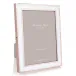 White Enamel and Rose Gold Picture Frame 5 x 7 in