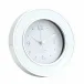 White & Silver Round Alarm Clock