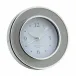 Chiffon & Silver Round Alarm Clock