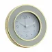 Stone Grey & Gold Round Alarm Clock