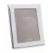 Silver & White Wide Curved Enamel Picture Frame 8 x 10 in