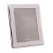 Silver & Pale Pink Wide Curved Enamel Picture Frame 8 x 10 in