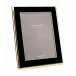 Gold & Black Wide Curved Enamel Picture Frame