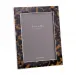 Tortoise and Silver Picture Frame 5 x 7 in