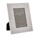 Gingham Pink Lacquer Photo Frame 5x7