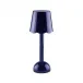 Scallop Navy Rechargeable LED Lamp 28cm