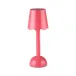 Scallop Watermelon Pink Rechargeable LED Lamp 28cm