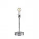 Bamboo Silver Rechargeable Lamp Base 25cm