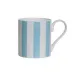 Eau De Nil Stripe Fine China Mug