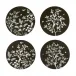 Chinoiserie Black Placemats Set of 4 (Limited Edition)