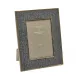 Sophie Paterson Dark Grey Herringbone Photo Frame 5x7