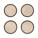 Ecru Coasters Set of 4