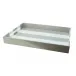 22 x 16 in Grey Stripe Tray