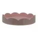 Pale Pink Small Round Scallop Tray