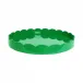 20 x 20 in Large Square Scalloped Tray Leaf
