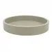 Cappuccino Small Straight Sided Round Tray