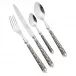 Arabesque Black Silverplated Flatware